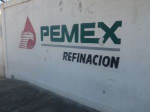 Pemex refinery station.