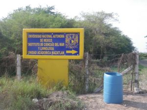 This sign says that there is a university campus way at the end of the slum. Really? I didn't get that far to confirm.