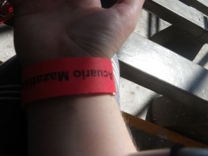 My snazzy Acuario bracelet.