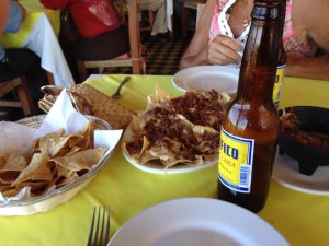 A well balanced Mexican diet. Hey, pico de gallo more than counts as vegetables. :)