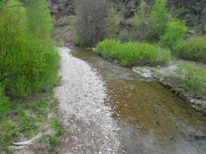 Over a river that was the lifeblood of the region.