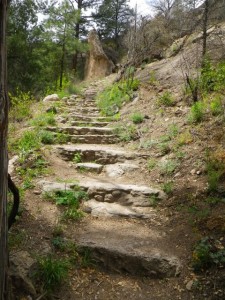 Yet more stairs.