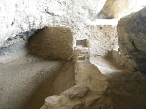 There were several rooms within the cave.