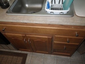 Big drawer under the sink?