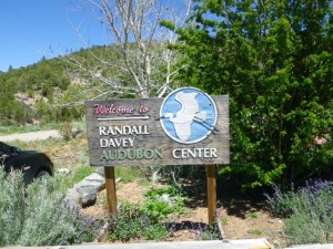 The welcome sign in the parking lot.