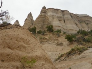 Some freestanding hoodoos.