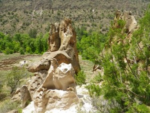 Impressive rock formation.