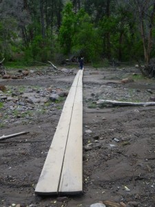 These 'bridges' brought back memories of the Chilkoot Trail!