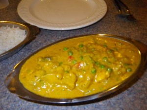 Vegetable korma